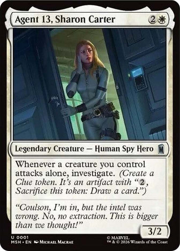 Agent 13, Sharon Carter: Marvel Super Heroes