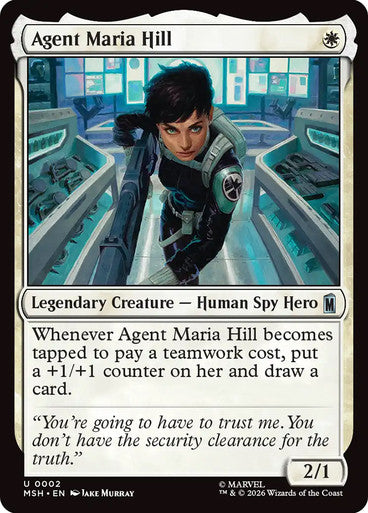 Agent Maria Hill: Marvel Super Heroes