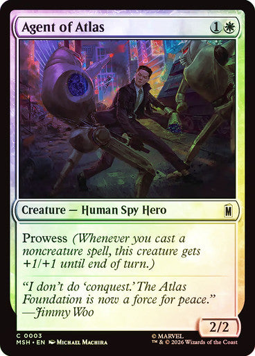 Agent of Atlas - (Foil): Marvel Super Heroes