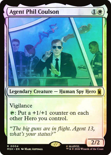 Agent Phil Coulson - (Foil): Marvel Super Heroes