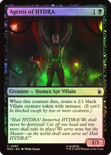 Agents of HYDRA - (Foil): Marvel Super Heroes
