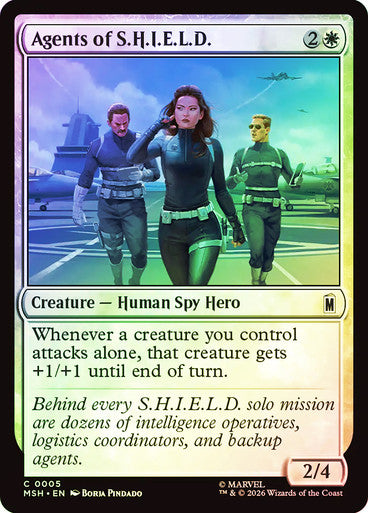 Agents of S.H.I.E.L.D. - (Foil): Marvel Super Heroes