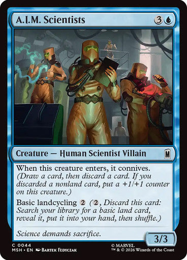 A.I.M. Scientists: Marvel Super Heroes