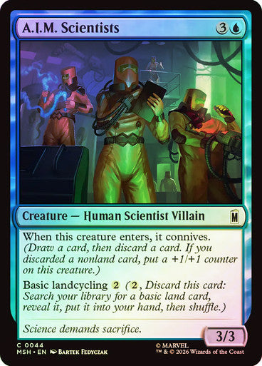 A.I.M. Scientists - (Foil): Marvel Super Heroes