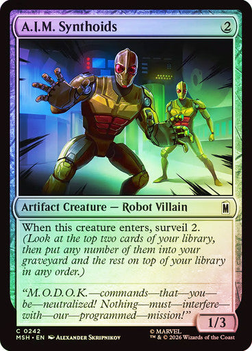 A.I.M. Synthoids - (Foil): Marvel Super Heroes