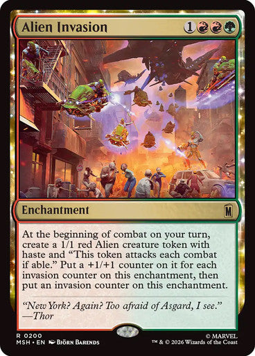 Alien Invasion: Marvel Super Heroes