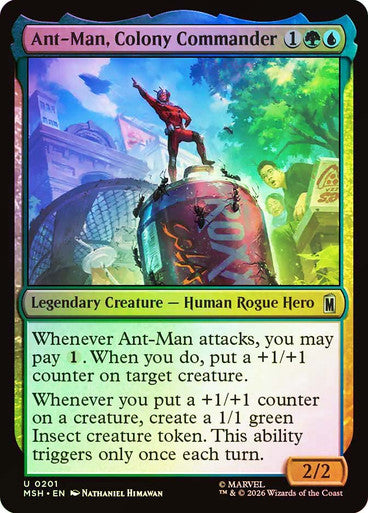 Ant-Man, Colony Commander - (Foil): Marvel Super Heroes