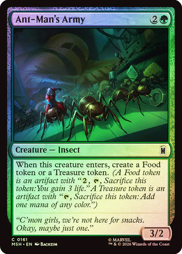 Ant-Man's Army - (Foil): Marvel Super Heroes