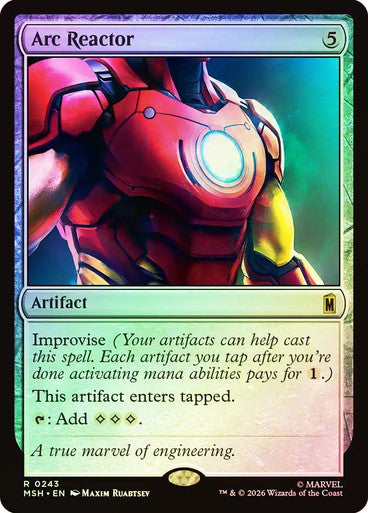 Arc Reactor - (Foil): Marvel Super Heroes