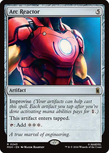 Arc Reactor: Marvel Super Heroes