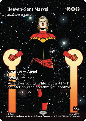 Archangel of Thune (Borderless) (#041): Marvel Universe