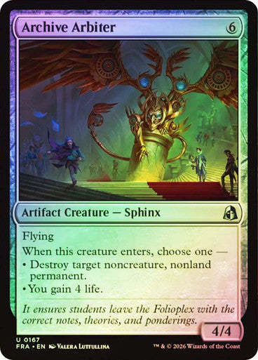 Archive Arbiter - (Foil): Reality Fracture