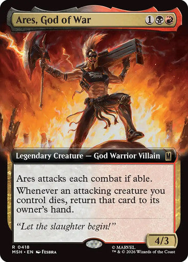 Ares, God of War (Extended Art) (#418): Marvel Super Heroes