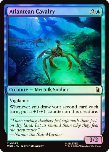 Atlantean Cavalry - (Foil): Marvel Super Heroes