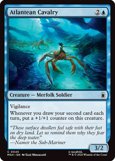 Atlantean Cavalry: Marvel Super Heroes