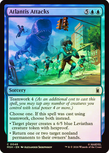 Atlantis Attacks - (Foil): Marvel Super Heroes