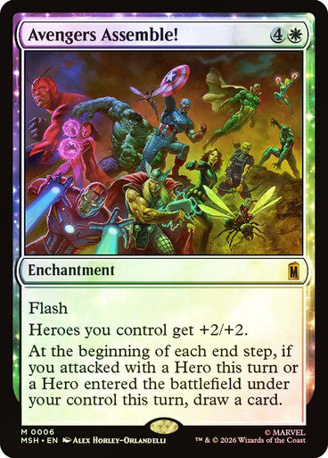 Avengers Assemble! - (Foil): Marvel Super Heroes