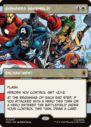 Avengers Assemble! (Showcase, Borderless) (#297): Marvel Super Heroes