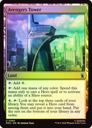 Avengers Tower - (Foil): Marvel Super Heroes