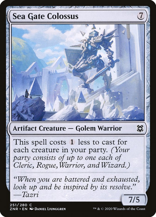 Sea Gate Colossus: Zendikar Rising