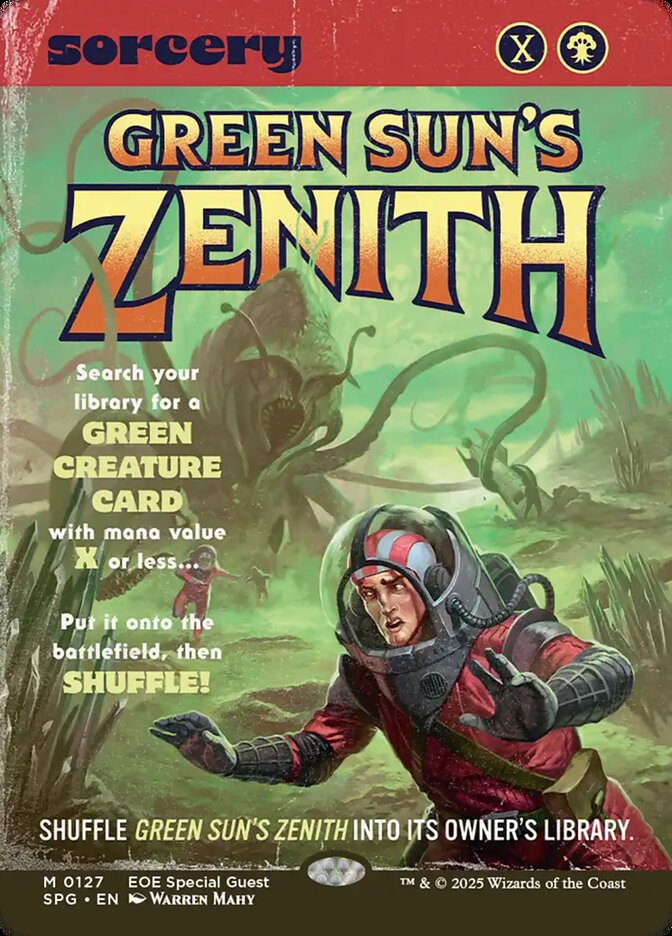 Green Sun's Zenith - (Foil): Special Guests