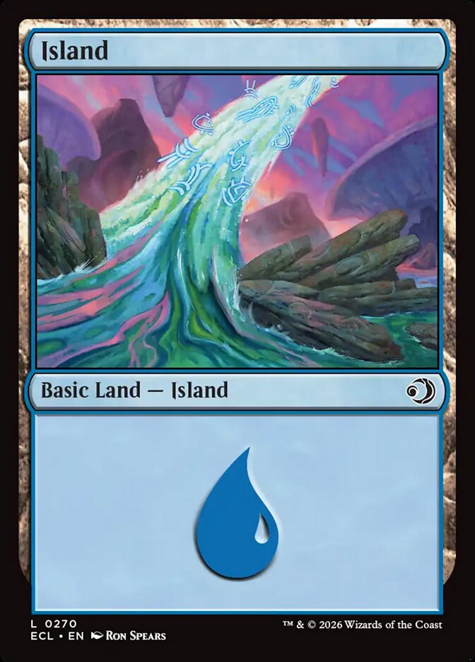 Island (#270) - (Foil): Lorwyn Eclipsed