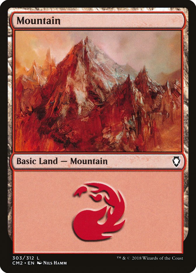 Mountain (#303): Commander Anthology Volume II
