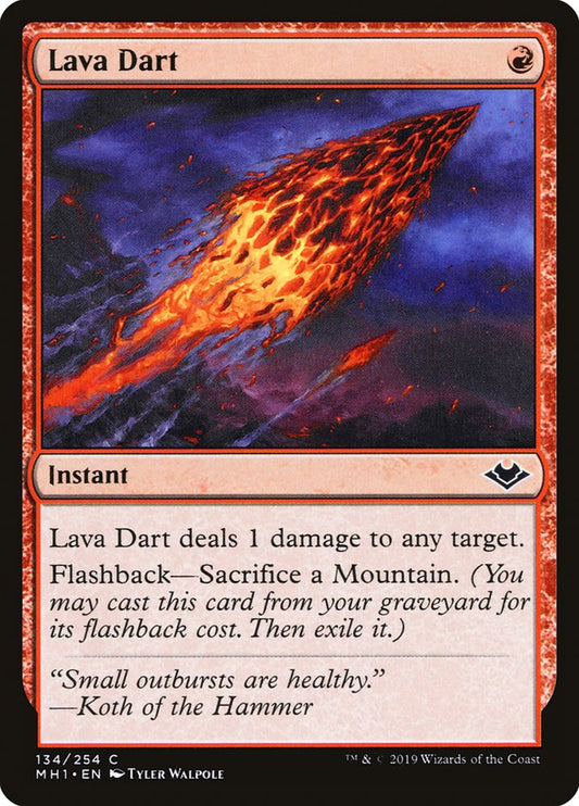 Lava Dart - (Foil): Modern Horizons