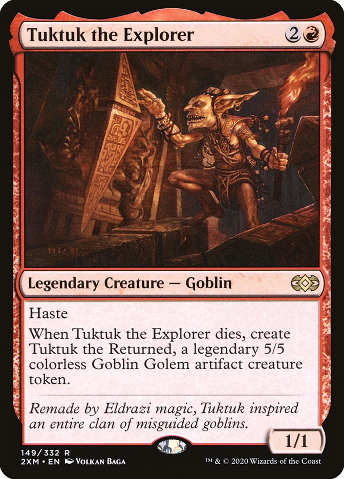 Tuktuk the Explorer - (Foil): Double Masters