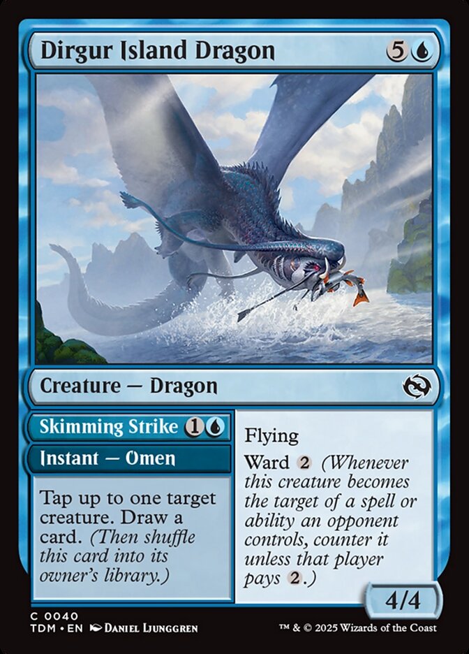 Dirgur Island Dragon // Skimming Strike: Tarkir: Dragonstorm