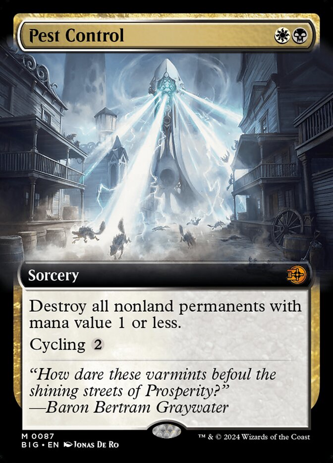 Pest Control (#087) (Extended Art): The Big Score