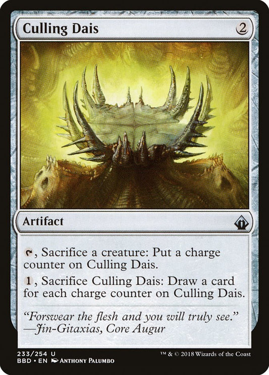 Culling Dais - (Foil): Battlebond