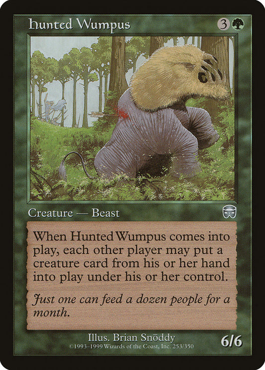 Hunted Wumpus - (Foil): Mercadian Masques