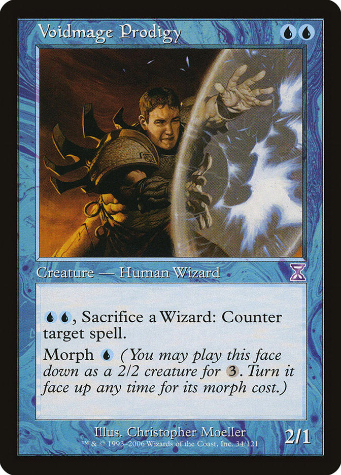 Voidmage Prodigy - (Foil): Time Spiral Timeshifted