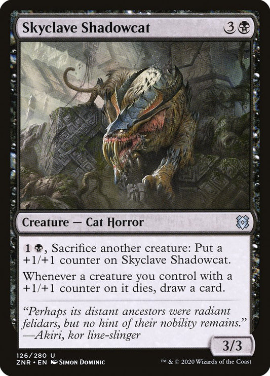 Skyclave Shadowcat: Zendikar Rising