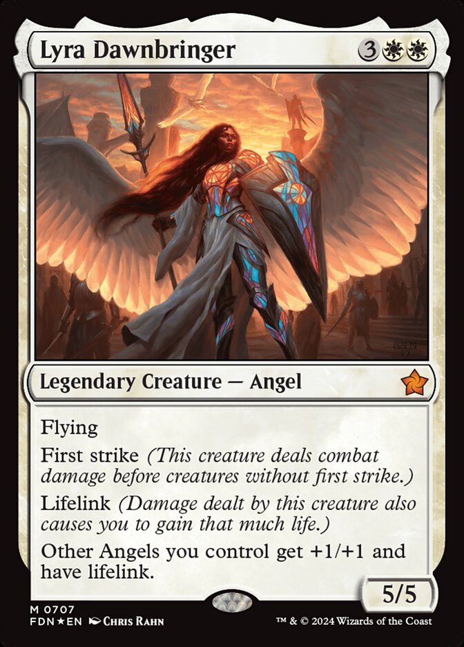 Lyra Dawnbringer - (Foil): Foundations