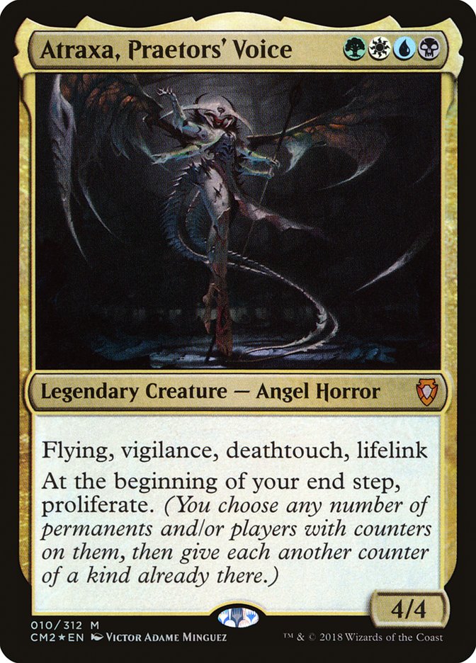 Atraxa, Praetors' Voice - (Foil): Commander Anthology Volume II