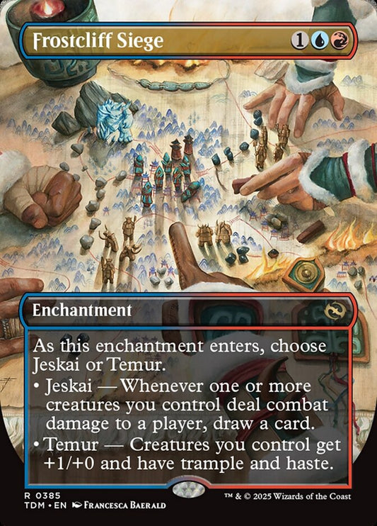 Frostcliff Siege (Borderless): Tarkir: Dragonstorm
