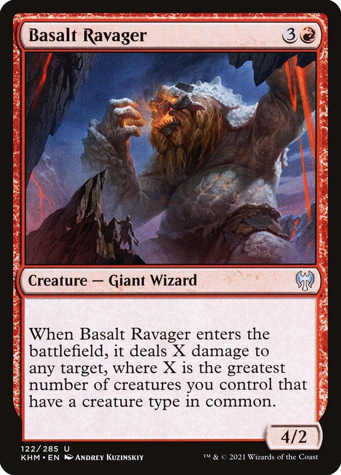 Basalt Ravager: Kaldheim