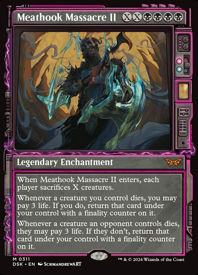 Meathook Massacre II (Showcase) - (Foil): Duskmourn: House of Horror