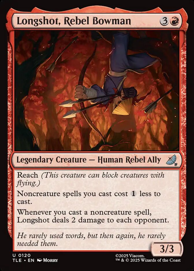Longshot, Rebel Bowman: Avatar: The Last Airbender Eternal