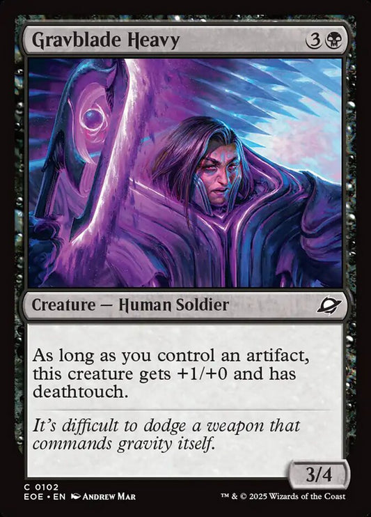 Gravblade Heavy - (Foil): Edge of Eternities