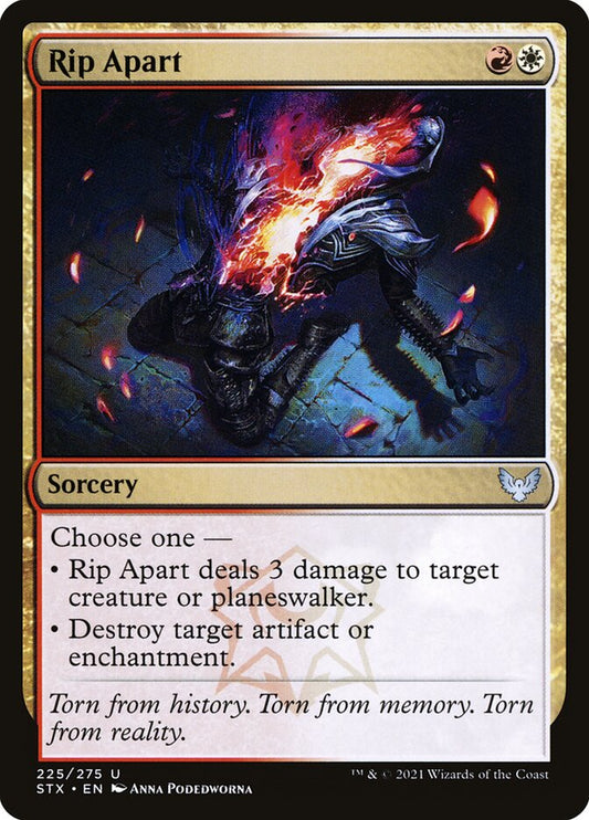 Rip Apart - (Foil): Strixhaven: School of Mages