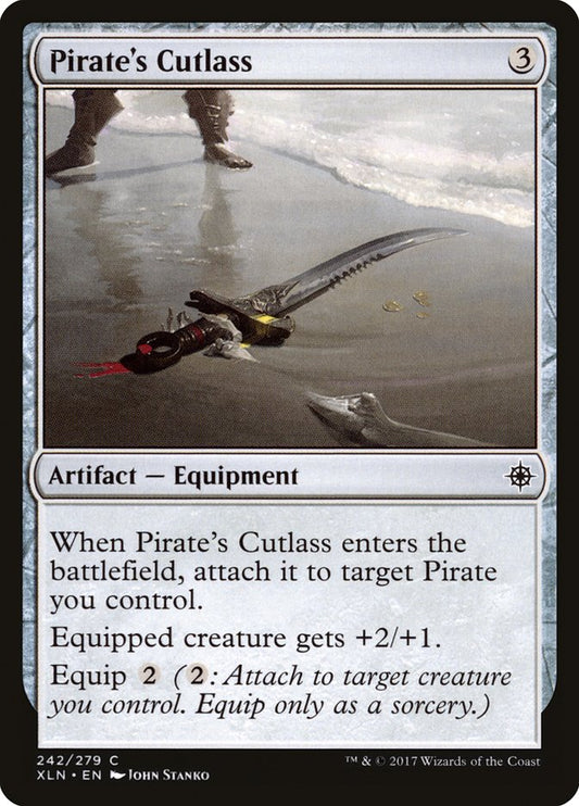 Pirate's Cutlass - (Foil): Ixalan