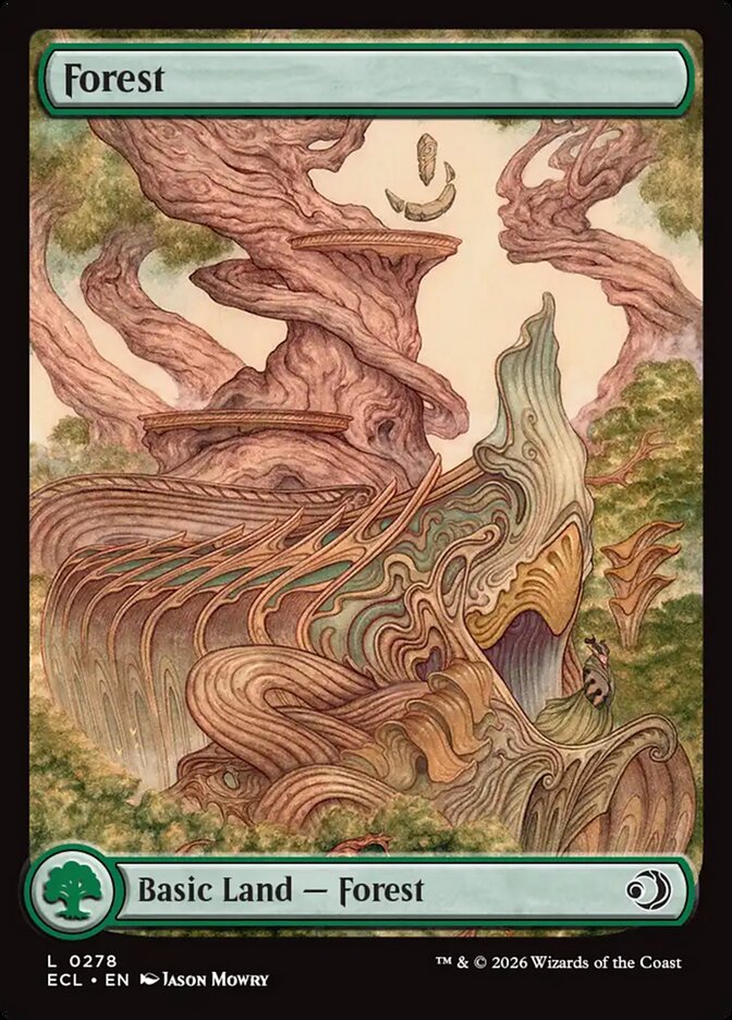 Forest (#278) - (Foil): Lorwyn Eclipsed