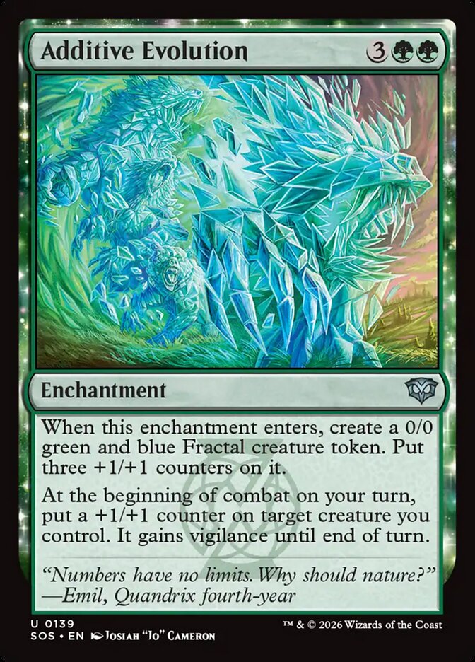 Additive Evolution - (Foil): Secrets of Strixhaven