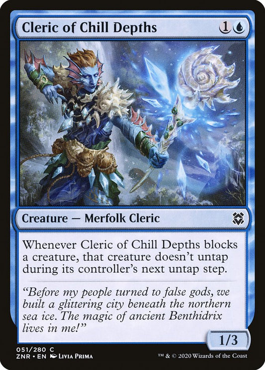Cleric of Chill Depths: Zendikar Rising