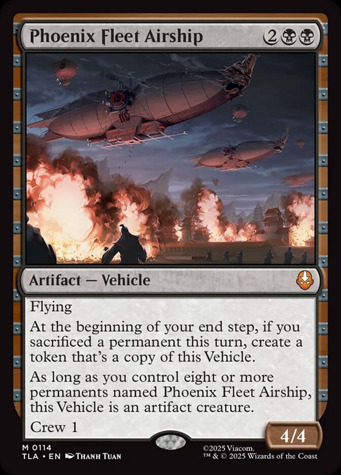 Phoenix Fleet Airship: Avatar: The Last Airbender