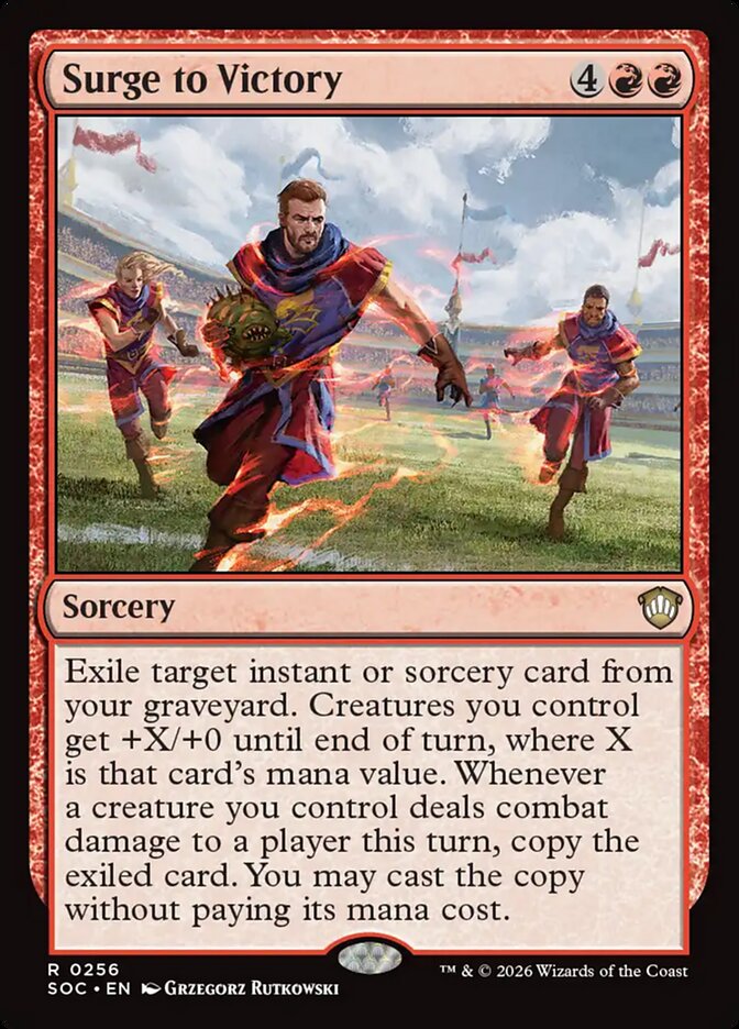 Surge to Victory: Secrets of Strixhaven Commander