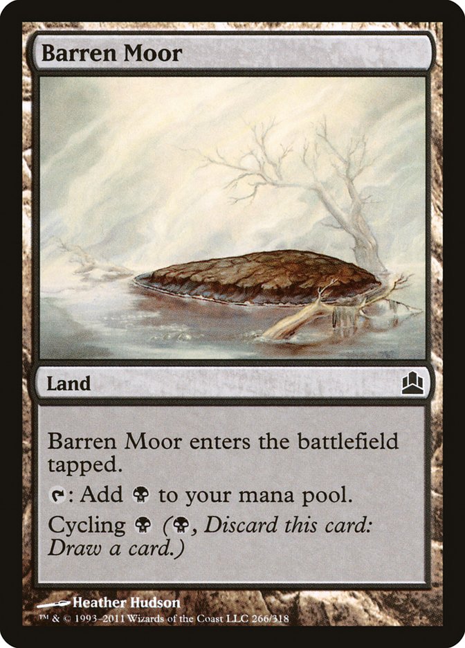 Barren Moor: Commander 2011